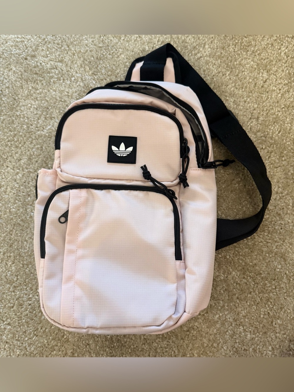 Adidas originals pink crossbody / shoulder utility bag